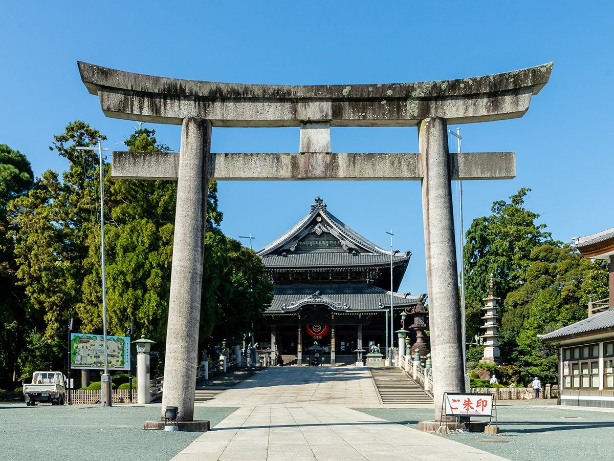 画像1: 舘山寺温泉から豊川稲荷や二川宿本陣資料館を見学して豊橋市内ヘのタクシー手配